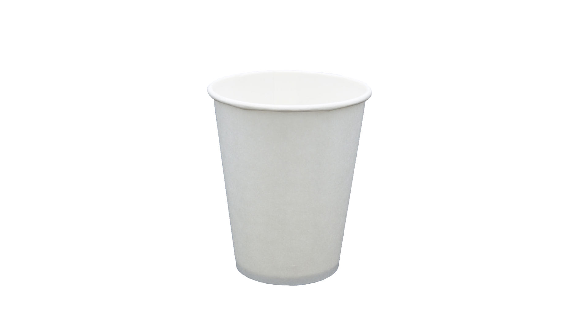 Trinkbecher Pappe 0,2 l mit Eichstrich weiß