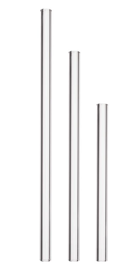 Trinkhalme aus Glas 20 cm Ø 10 mm