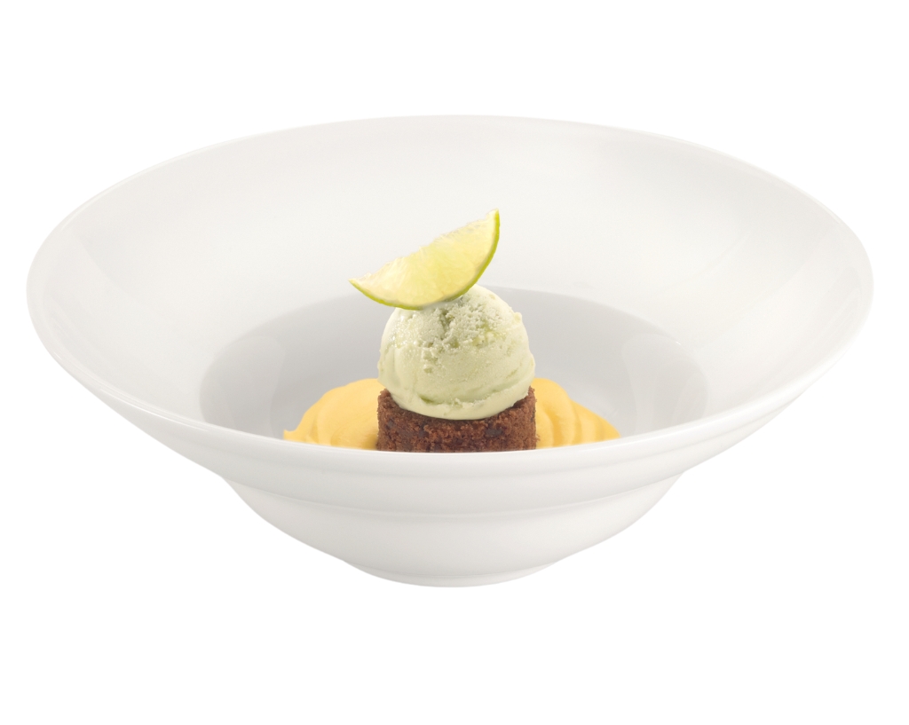 6 x RAK Teller extra tief Ø 23 cm Höhe: 8 cm CLASSIC GOURMET Ivoris weiß (CLXD23)
