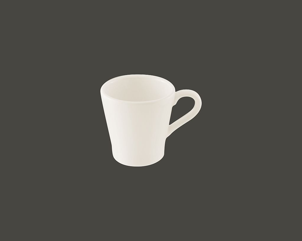 12 x RAK Ristretto Tassen Ø 6 cm 7 cl IVORIS BANQUET Weiß (BANC07)