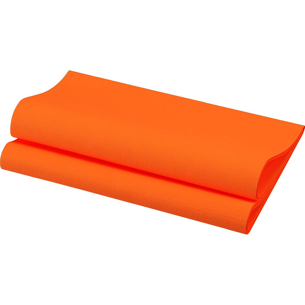 Dunisoft-Servietten 40 x 40 cm 1/4 Falz Sun Orange (198772)