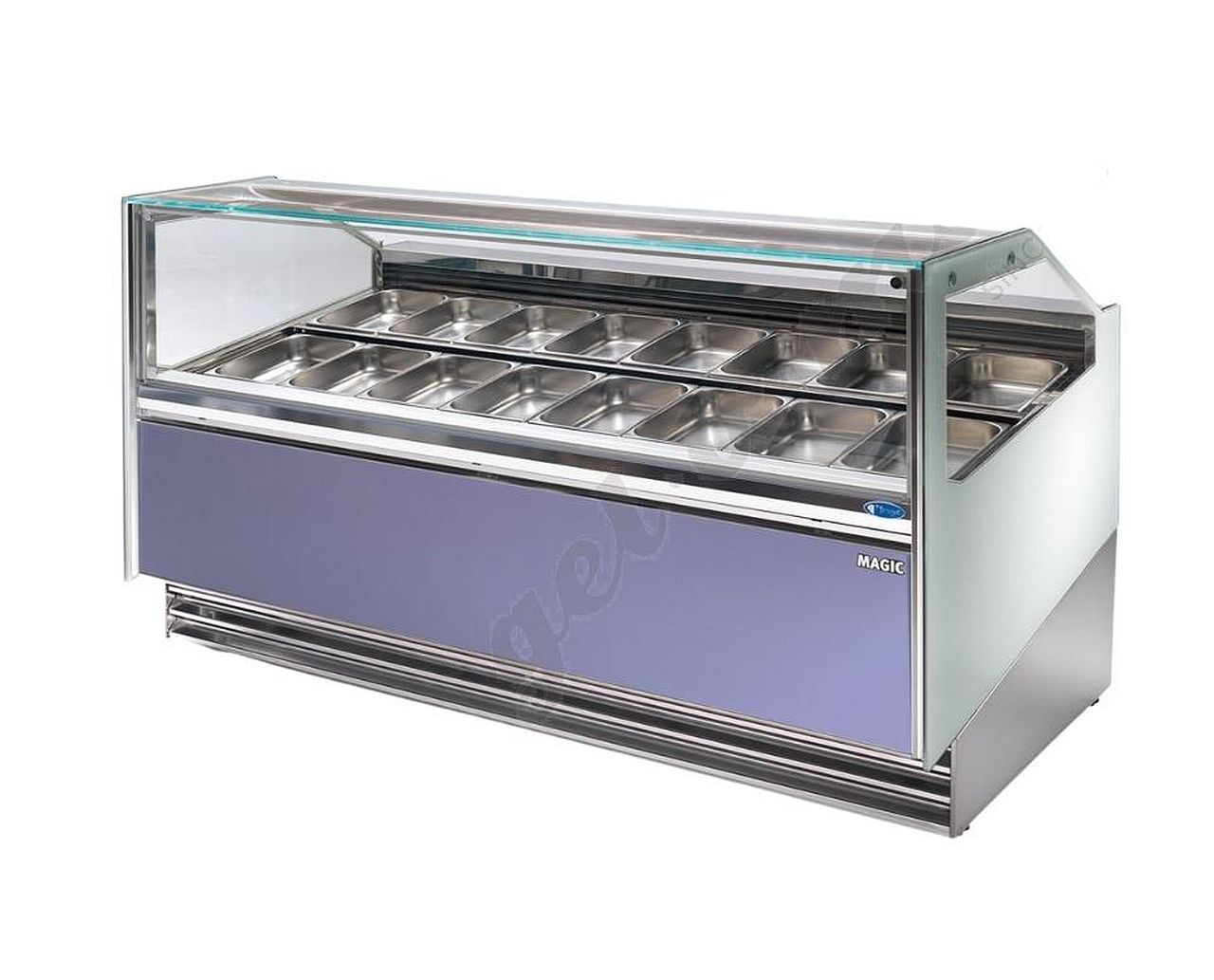 gel-o-mat Eisvitrine MAGIC V2  Höhe: 1220 mm (18 BASE V2)