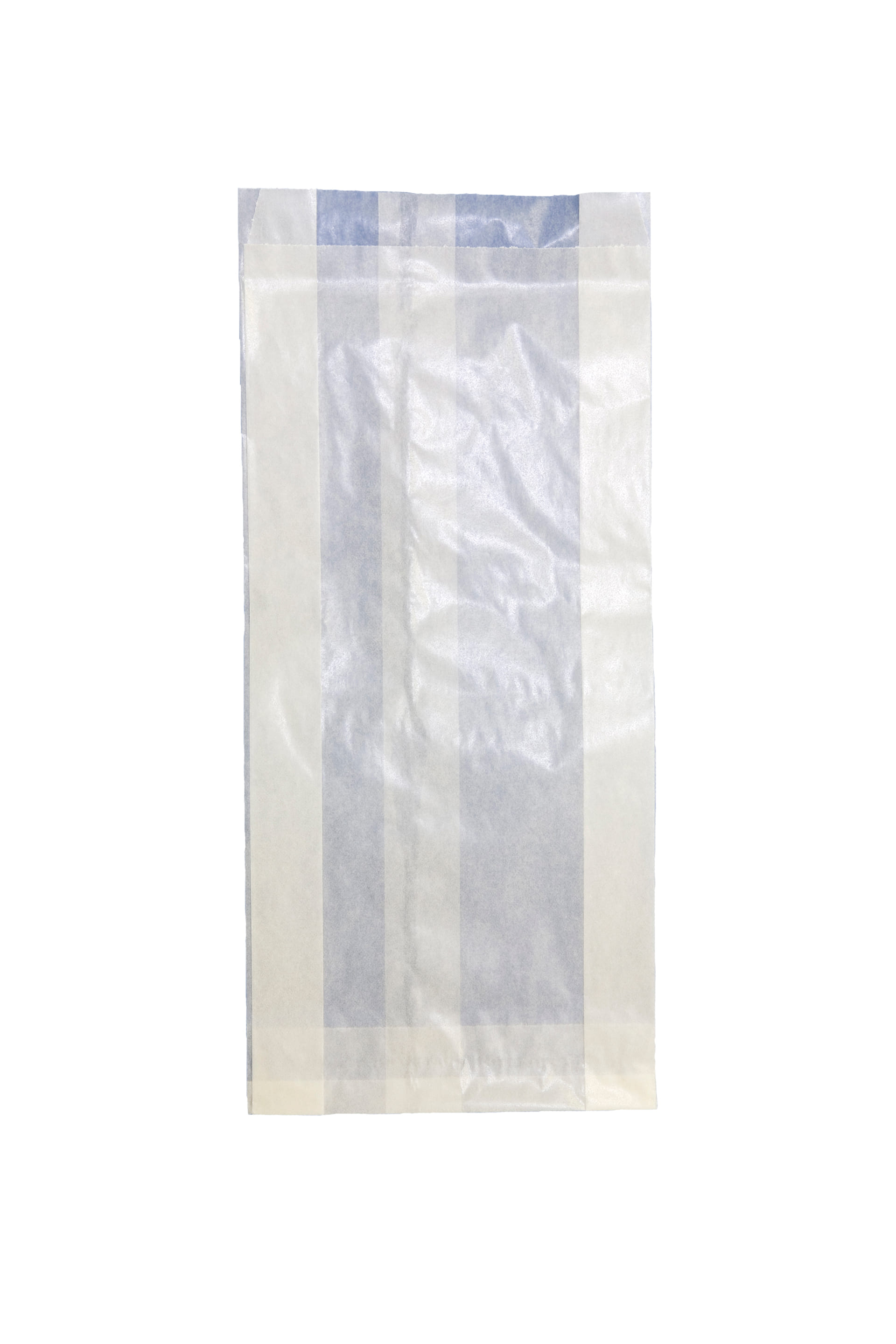 Pergamin-Faltenbeutel 11 x 4 x 21 cm 0,50 kg weiß (614)
