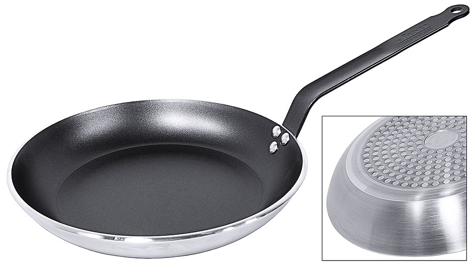 Contacto Antihaft-Lyonerpfanne, induktionsgeeignet Ø 28 cm Höhe: 4 cm Stärke: 5 mm (5088/280)