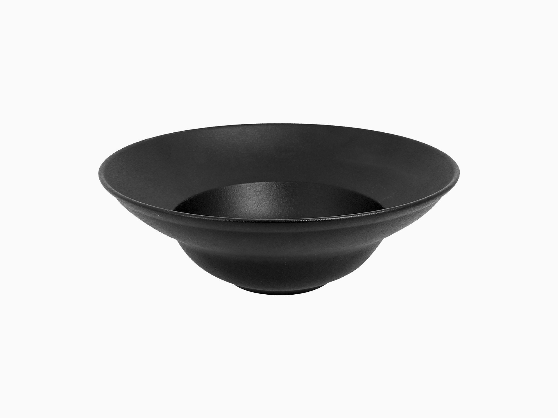 RAK Teller extra tief rund Ø 23 cm H 8 cm NEOFUSION black