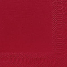 12 x 100 Zelltuch-Servietten 40 x 40 cm 3-lagig 1/8 Falz bordeaux