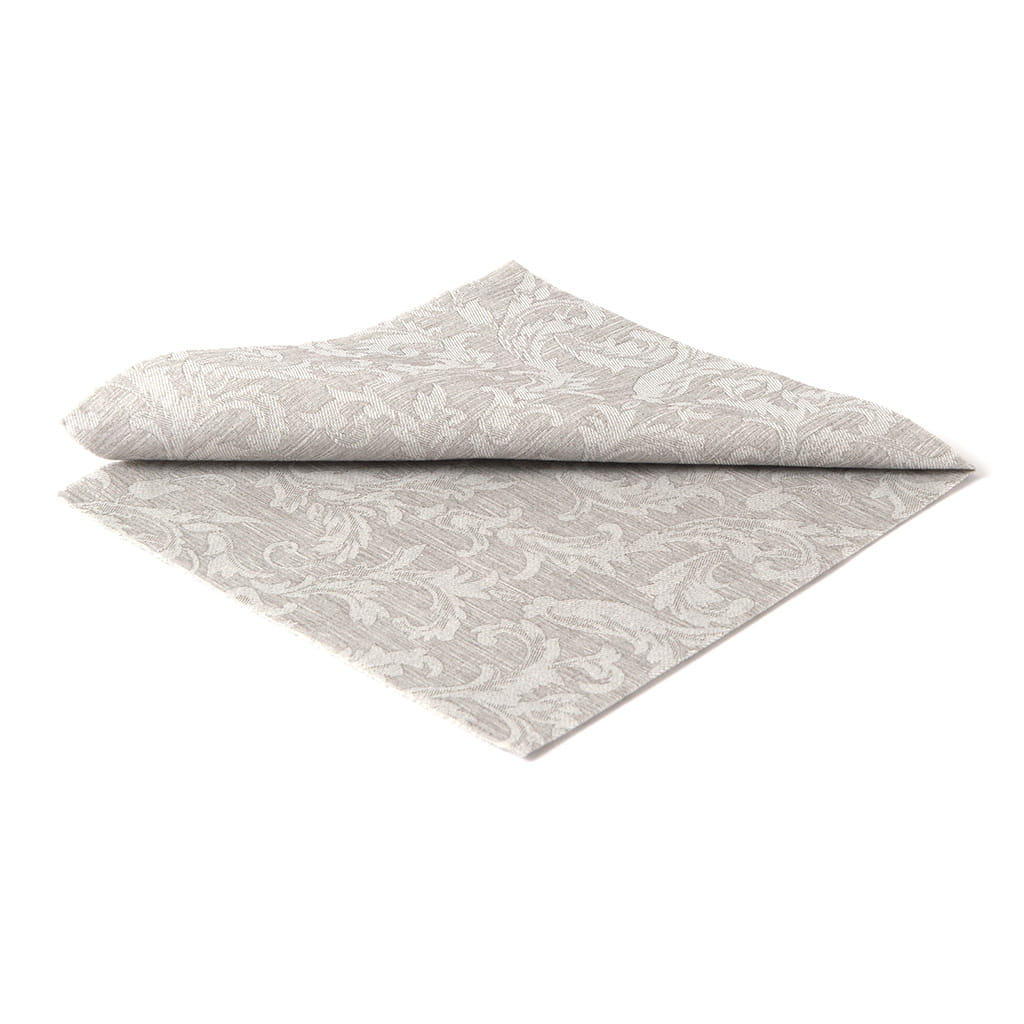 Servietten "The Napkins" 40 x 40 cm grau flora