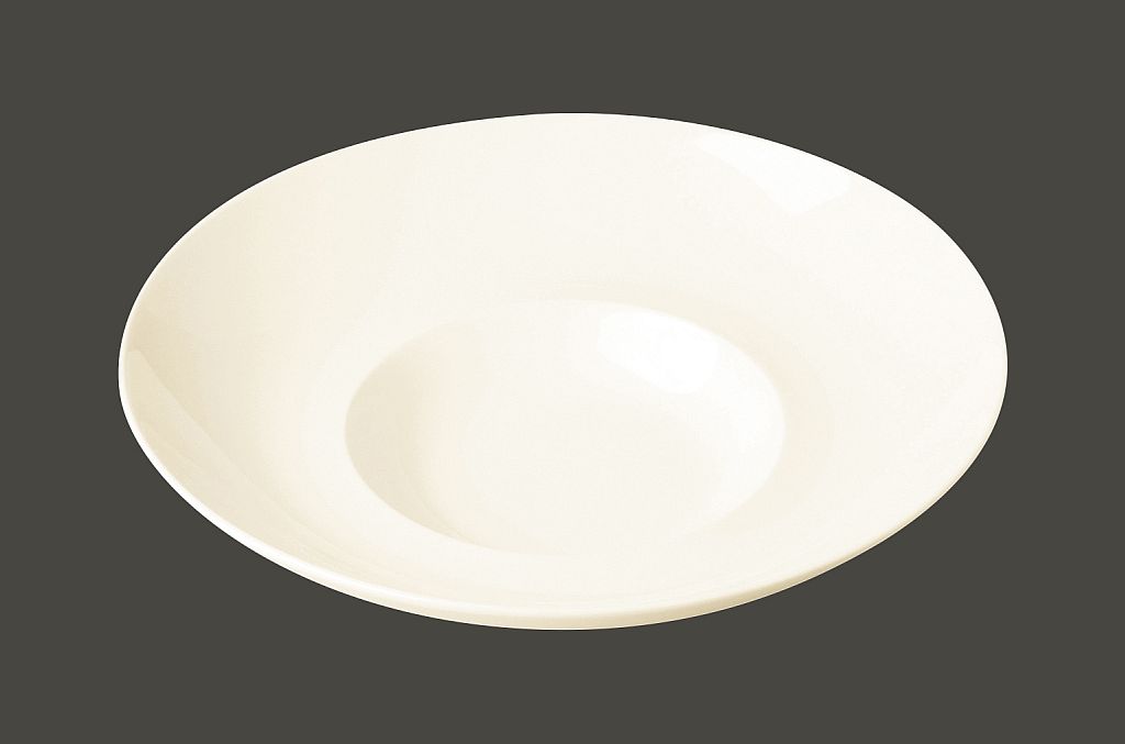 6 x RAK Teller tief mit Rand Ø 25.6 cm Ht. 5.9 cm FINE DINE Ivoris Weiß (FDGD26)