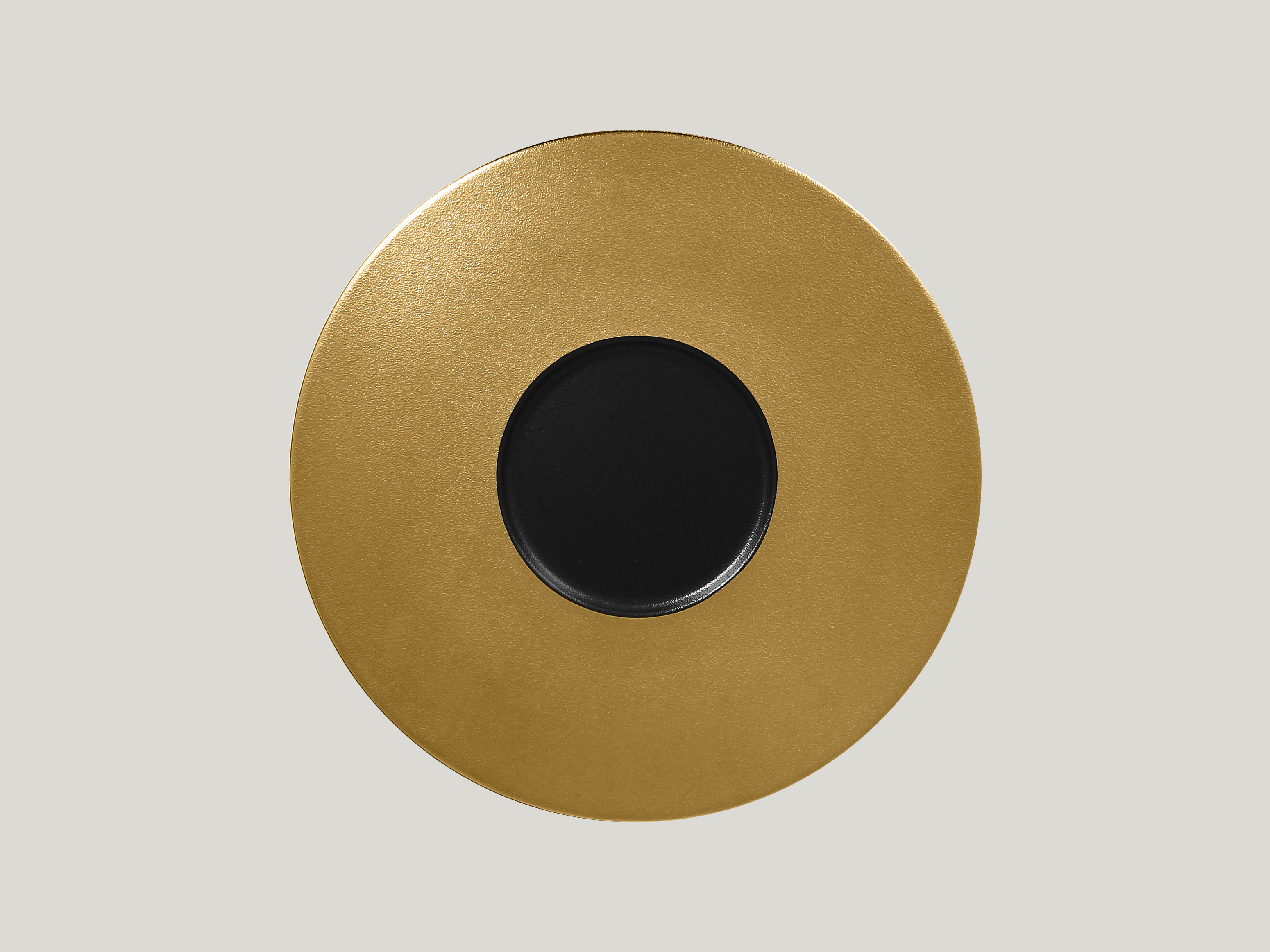 RAK Gourmetteller flach D. 29 cm H. 2 cm METALFUSION gold