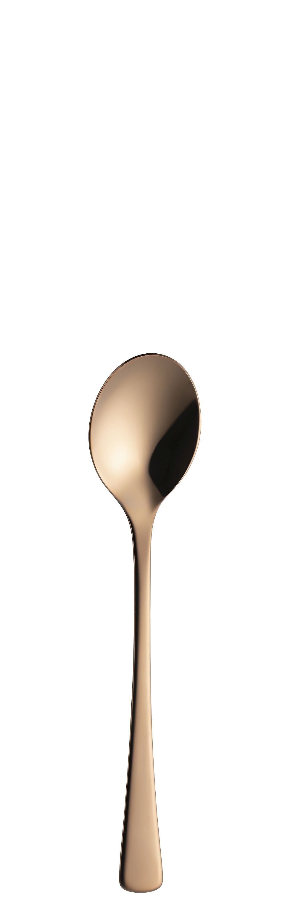 12 Stück - Solex Kaffee-/Teelöffel 18/10 "Karina PVD Kupfer"
