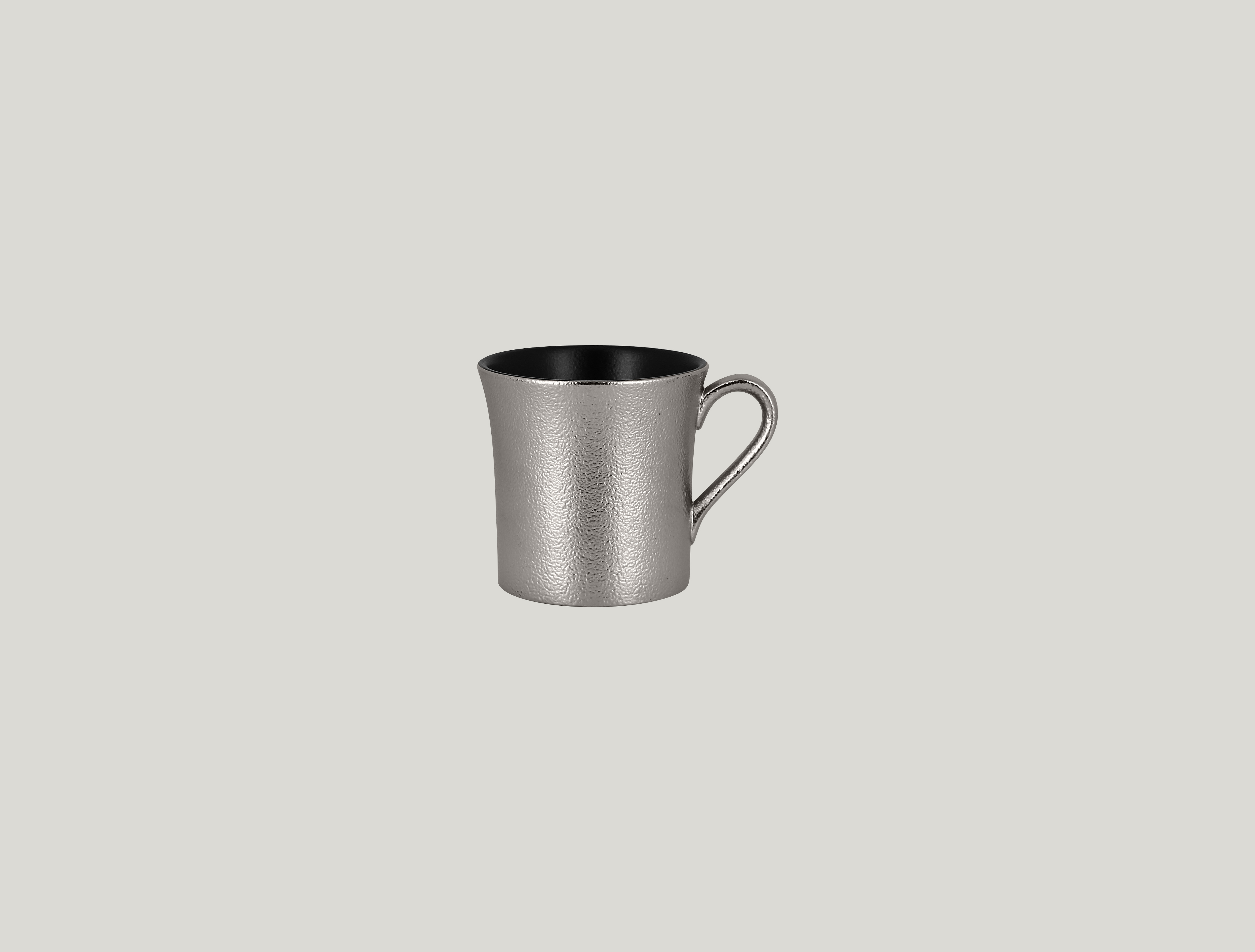 RAK Kaffeetasse D. 7,7 cm H. 7,8 cm Inh. 20 cl METALFUSION silber