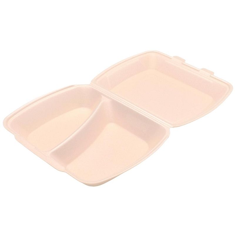 Menübox 2-geteilt 245 x 210 x 72 mm (IP4) beige