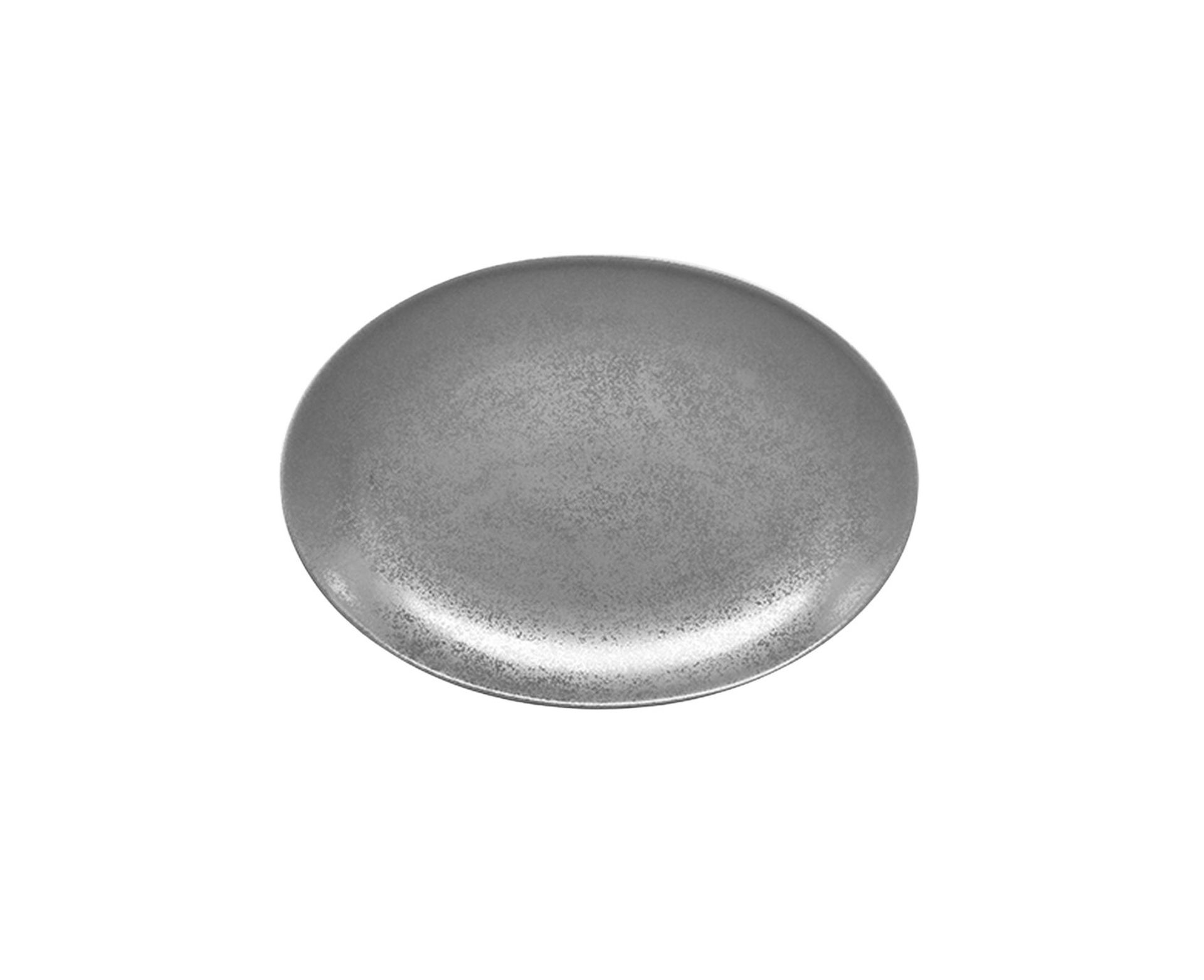 6 x RAK Platte oval Länge: 32 cm Breite: 23 cm Shale (SHNNOP32)