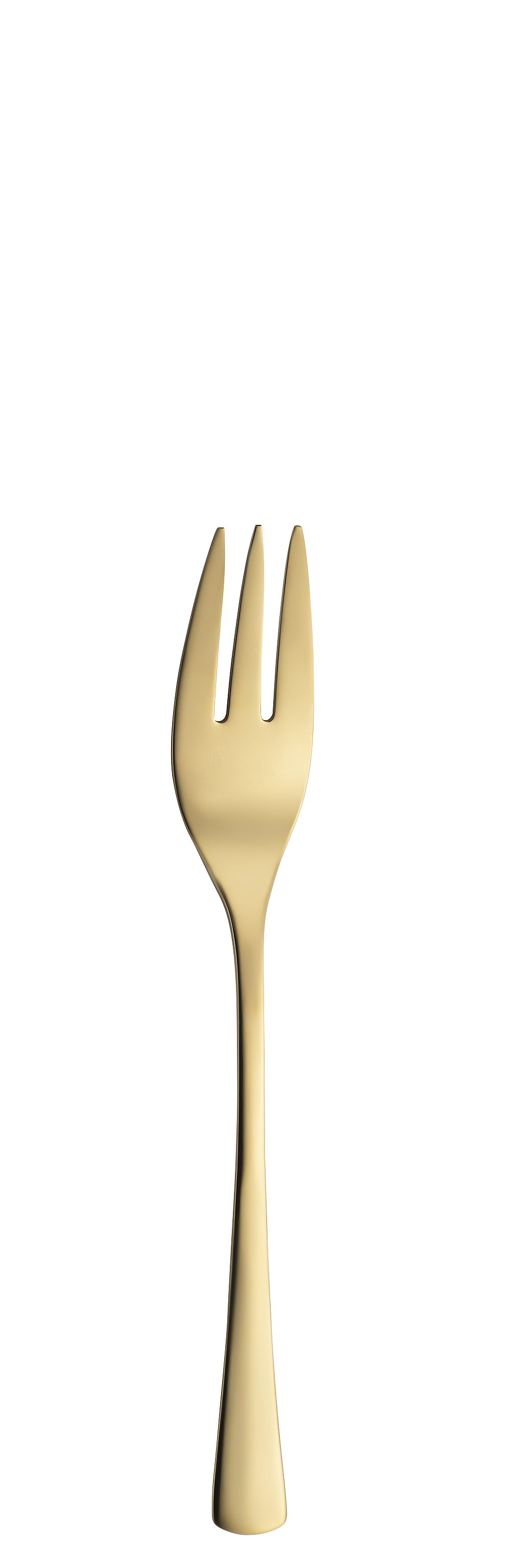 12 Stück - Solex Kuchengabel 18/10 "Karina PVD GOLD"
