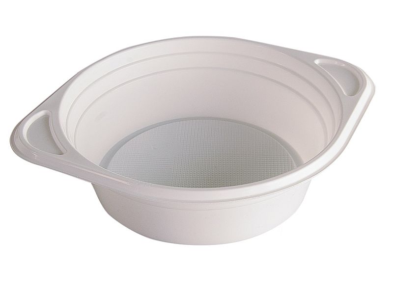 Suppenterrinen mit Griffen PP 500 ml weiß