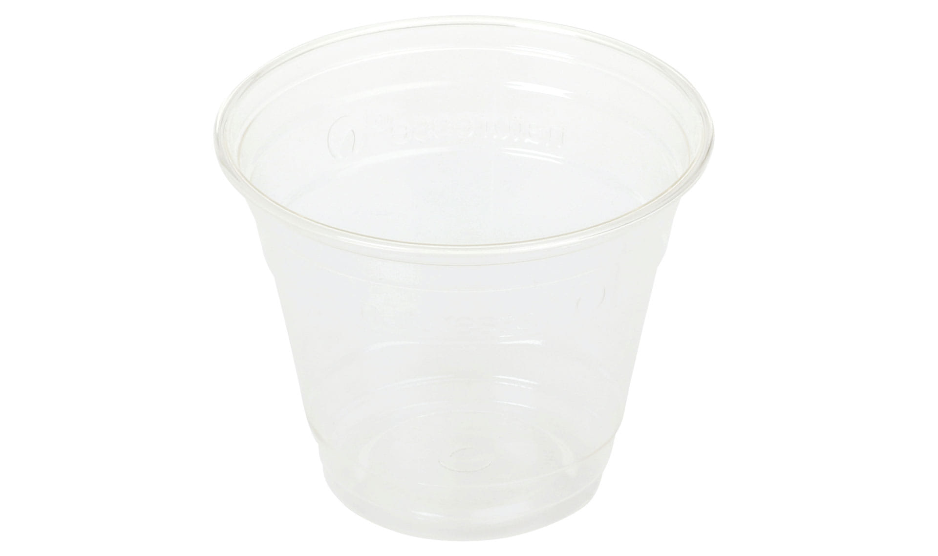Dessertbecher PLA 250 ml Ø 9,6 cm transparent