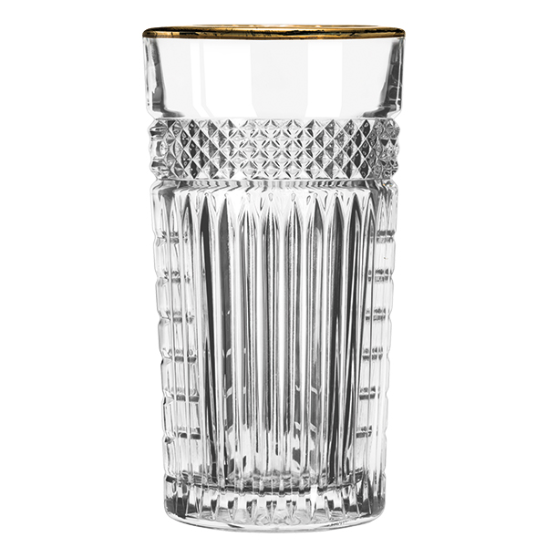 12x Radiant Cooler Goldrand 473 ml 1doz H. 15,8 cm  Ø 8,4 cm