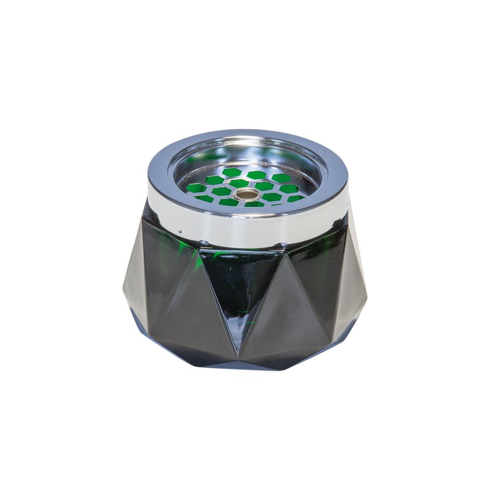 APS Windaschenbecher Ø 12 cm Höhe: 8 cm "DIAMOND" dunkelgrün