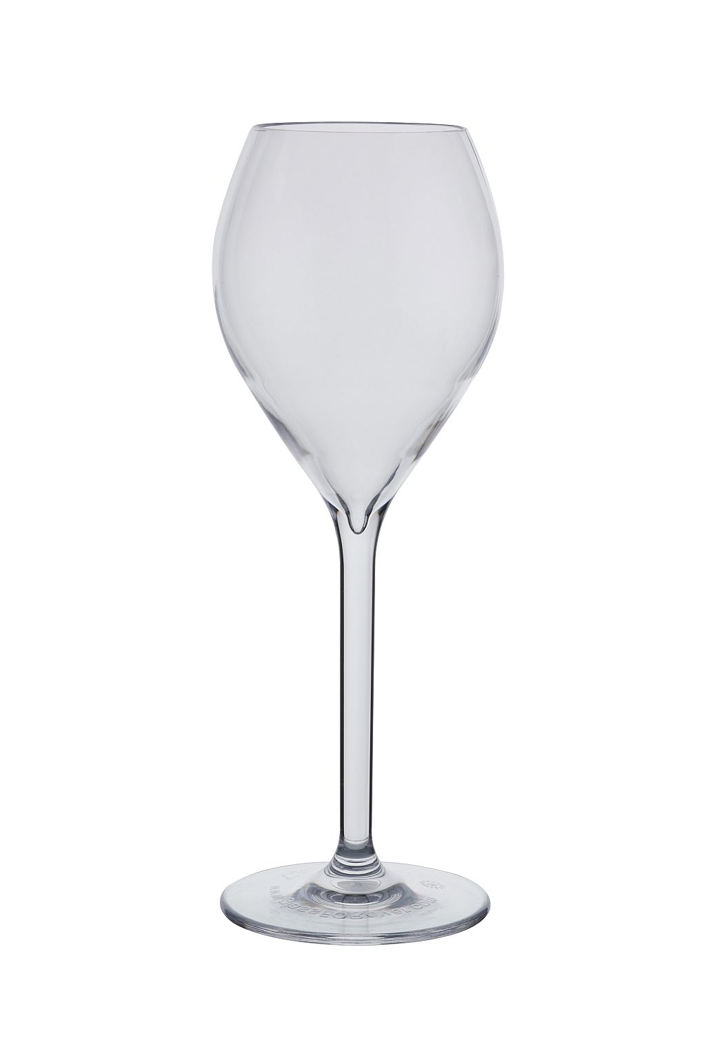 24x Champagnerglas, Kunststoff - 275 ml