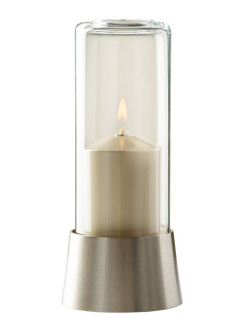 6x Candola COCO Leuchte nickel matt 17,5 cm