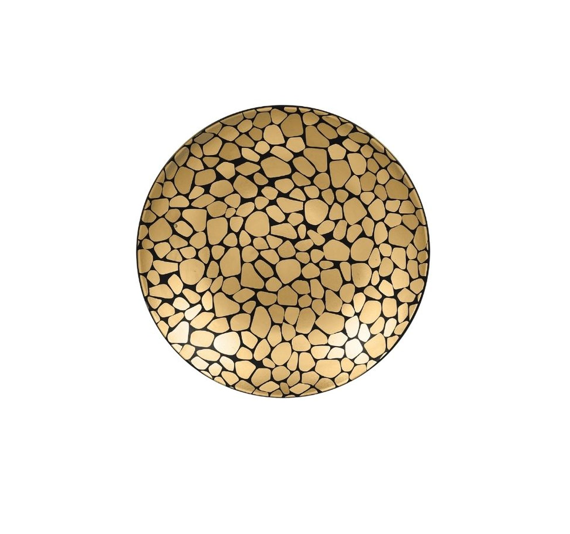 RAK Teller tief coup D. 23 cm H. 4 cm Inh. 69 cl PEBBLES gold