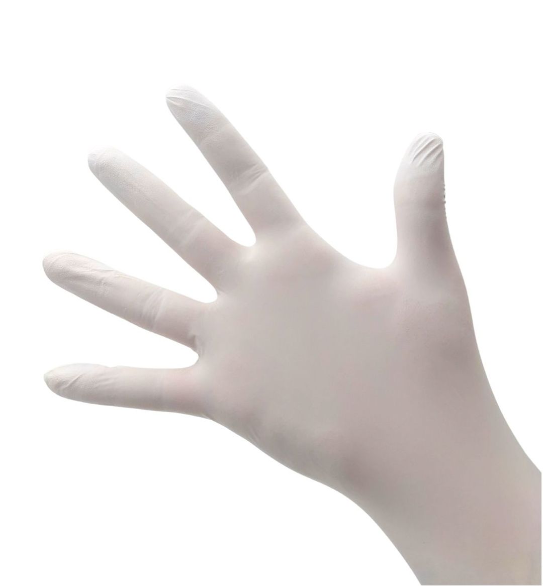 5 x 100 Nitril Einmalhandschuhe puderfrei L weiß