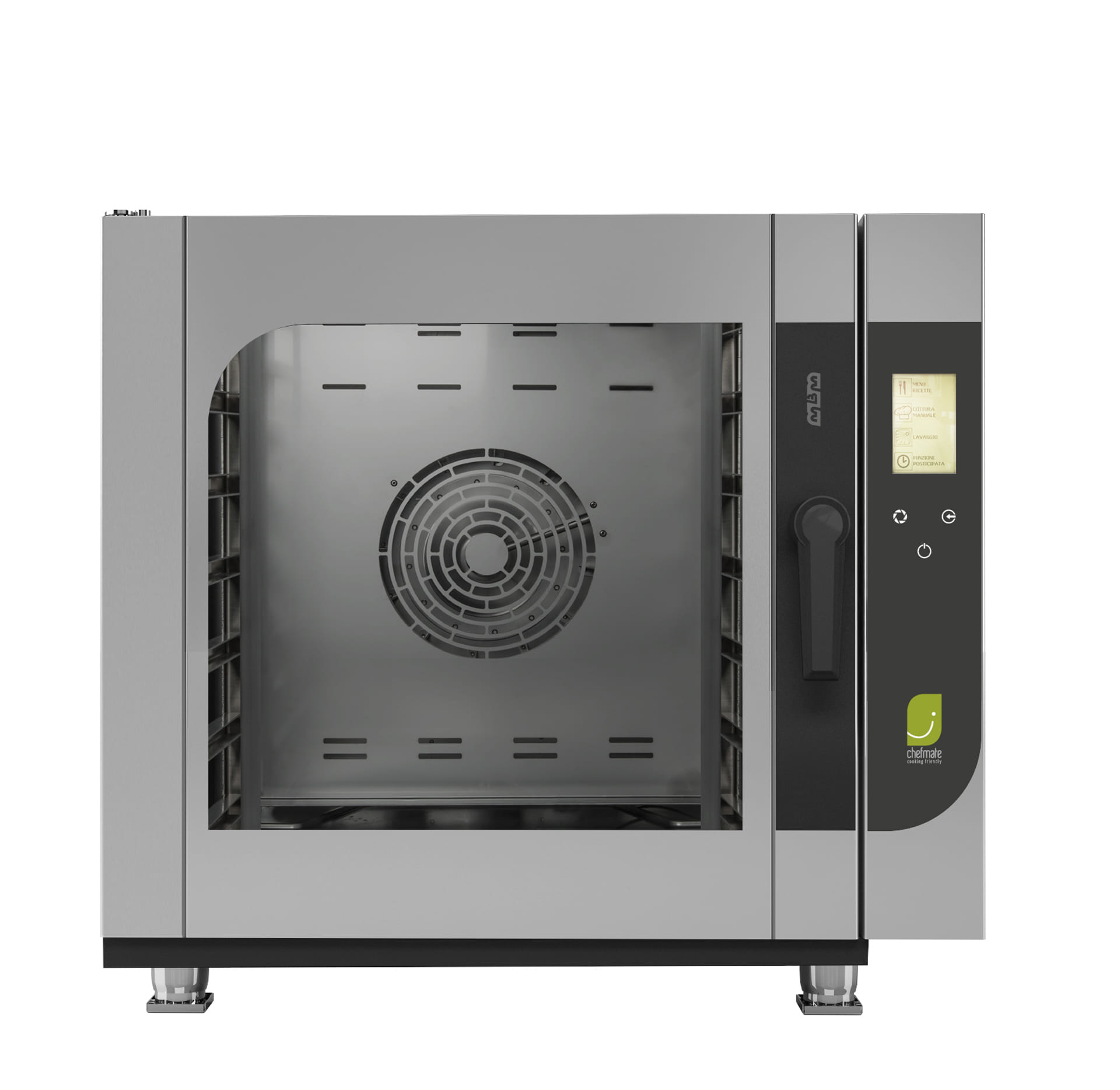 MBM Kombidämpfer elektrisch, Chefmate 6 GN 1/1 Türanschlag rechts, Direktdampf
