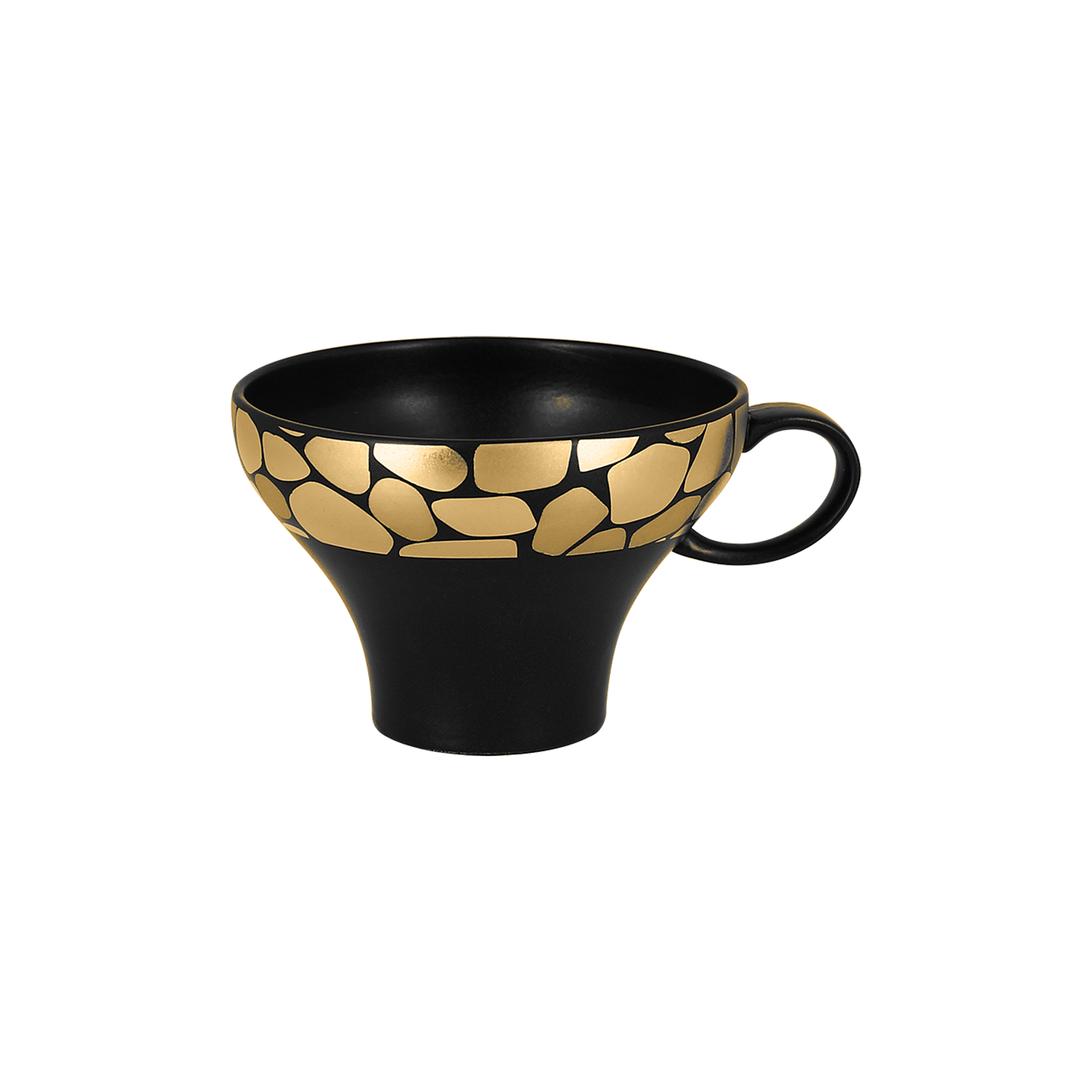 RAK Cappuccinotasse D. 11 cm H. 8 cm Inh 28 cl PEBBLES gold
