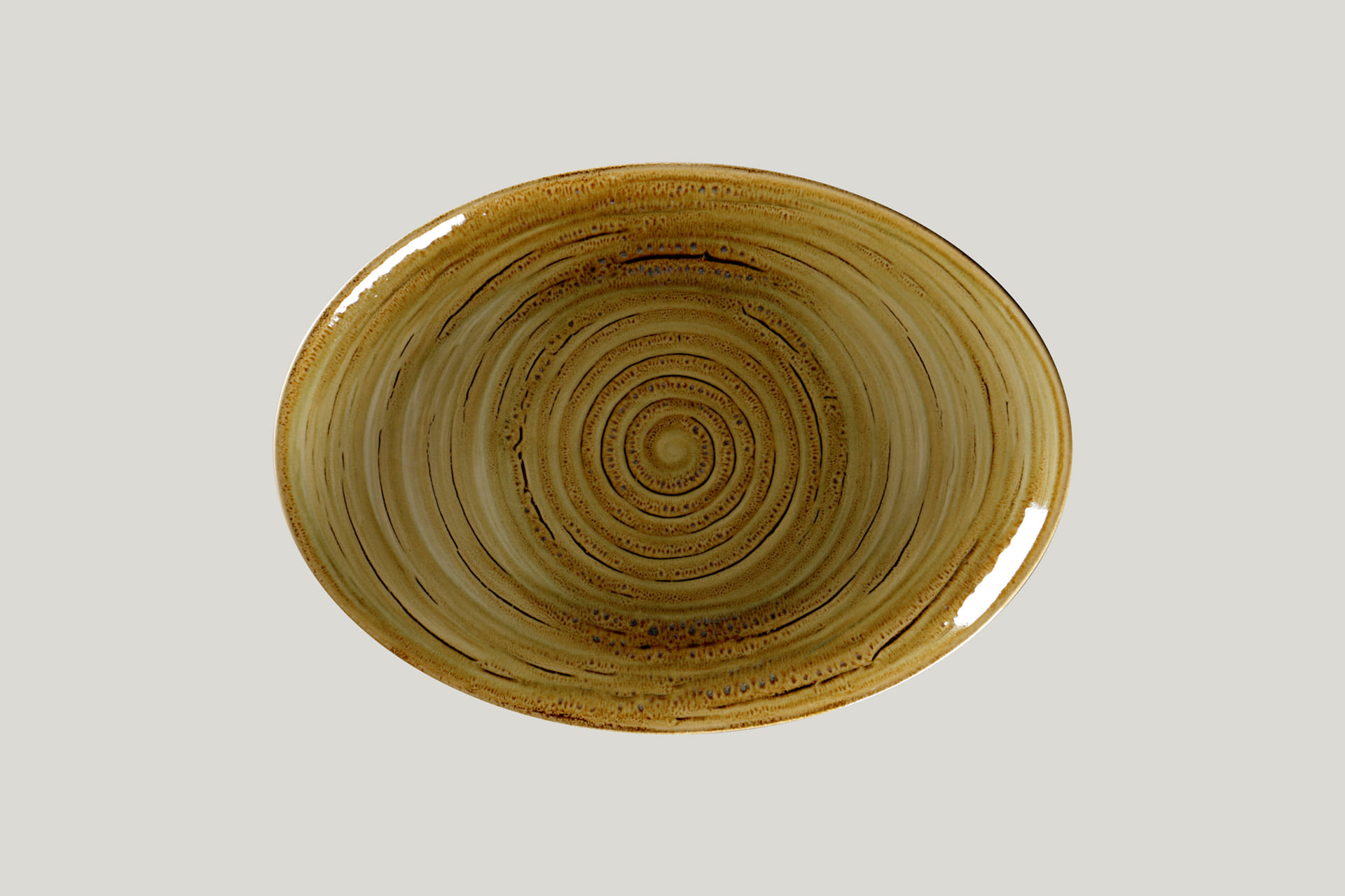 RAK Platte oval L 32 cm B 23 cm RAKSTONE / SPOT garnet (SGRNNOP32)