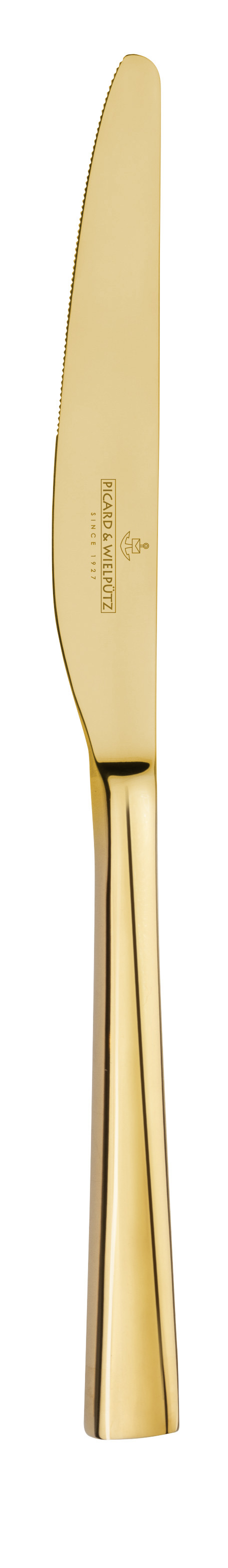 Menümesser massiv PVD-Gold 6160 Monterey