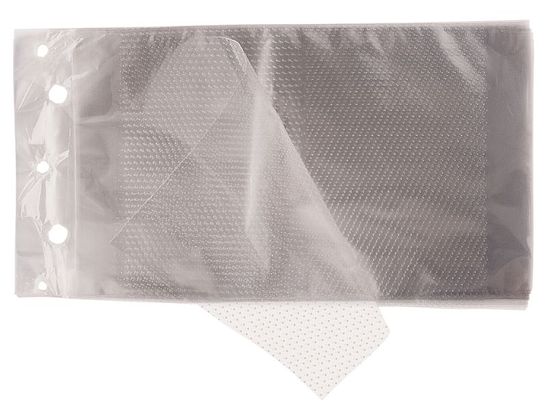 PP-Flachbeutel mikroperforiert geblockt 180 x 250 mm 25 my