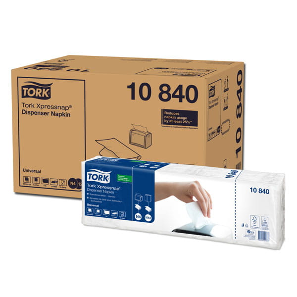 TORK Spenderservietten N4 21,6 x 33 cm 1-lagig Interfold weiß