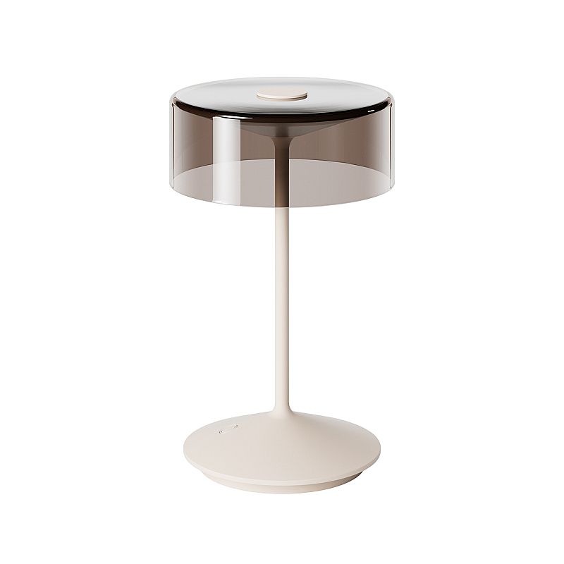 SIGOR Akku-Glasleuchte Numotion 265 mm dünenbeige