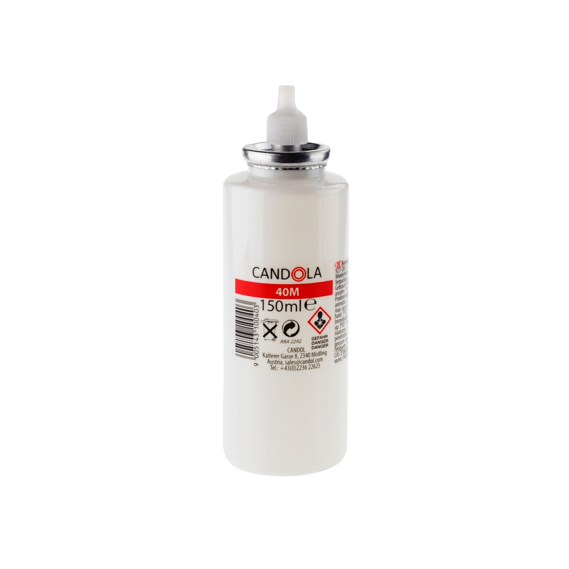 24 x Candola Austauschflasche 150 ml Brenndauer bis 60h (40 M)