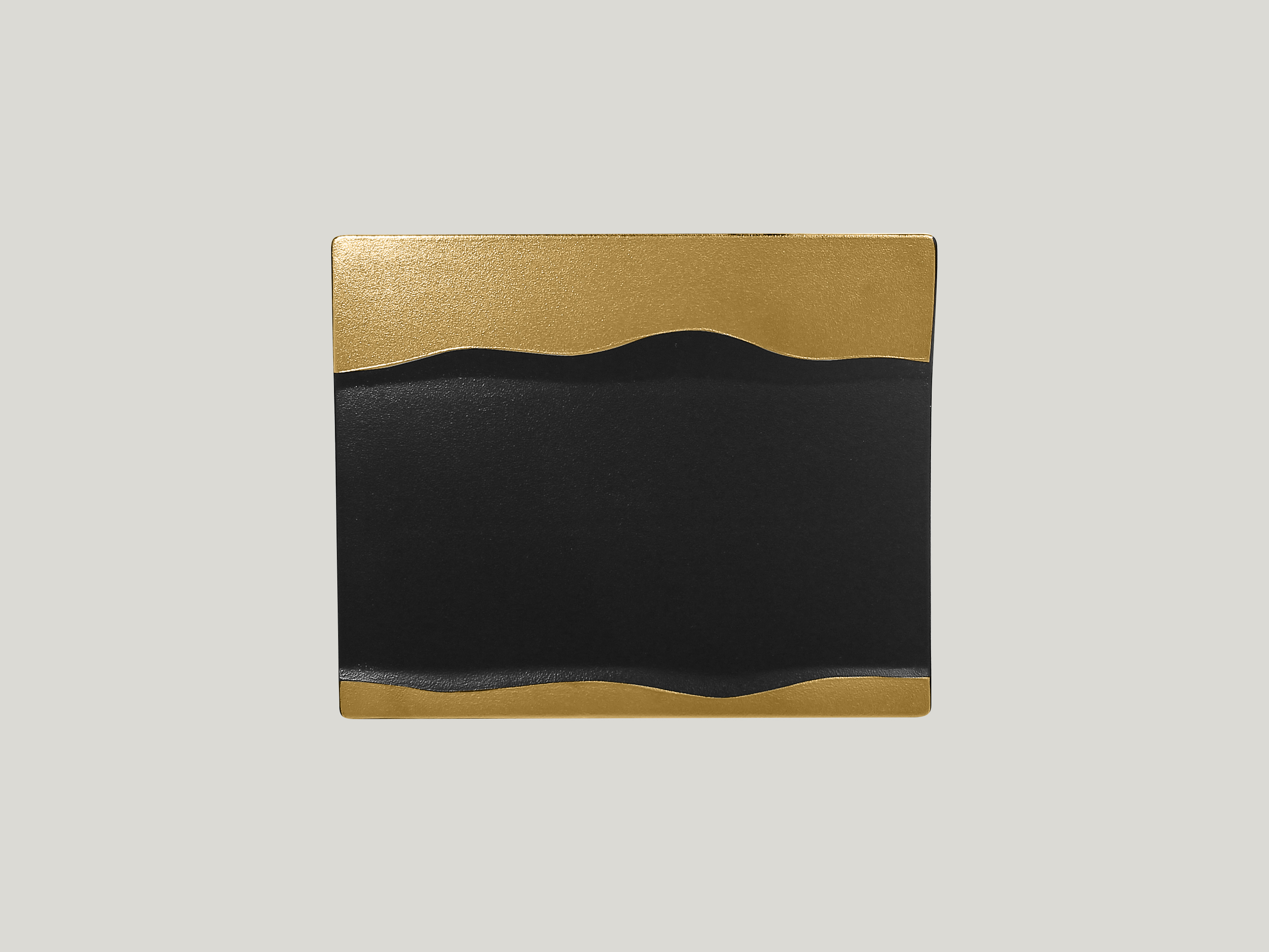 RAK Platte rechteckig L. 25 cm Br. 20 cm H. 2 cm METALFUSION gold
