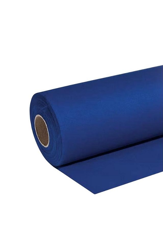 Rollen Damasttischtuch aus Papier 1 x 50 m blau