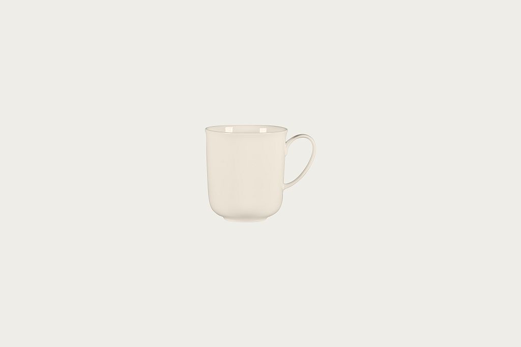 12 x RAK Becher H. 10 cm - 37 cl Farbe: Bone China "BRAVURA" (BCBVMG36)