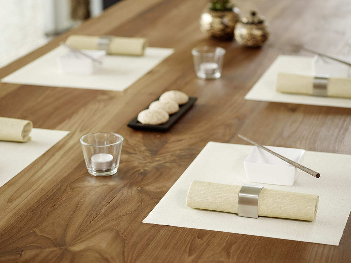 Tischsets "The Napkins" 30 x 40 cm champagner