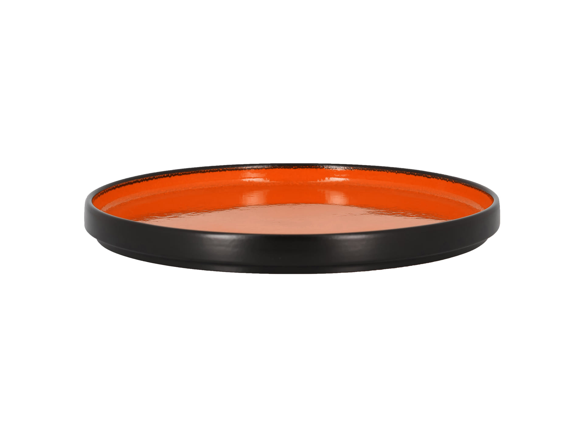 6 x RAK Teller flach ohne Rand / Deckel für Teller tief Ø 27 cm höhe: 2,5 cm (FRNOLD27OR)