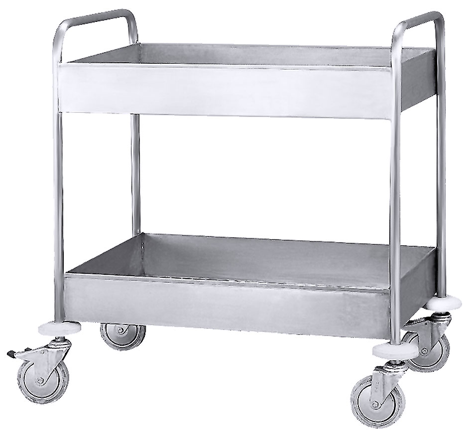 Abräumwagen für Geschirr Länge außen: 80 cm Breite außen: 55 cm Gesamthöhe: 92 cm