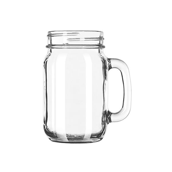 12x County Fair Drinking Jar, Plain Panels 473 ml 1doz H. 13,5 cm Ø 10,7 cm