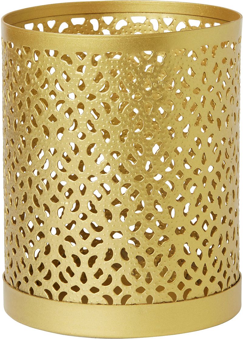 4x DUNI Kerzenhalter Bliss 100 x Ø 80 mm Gold