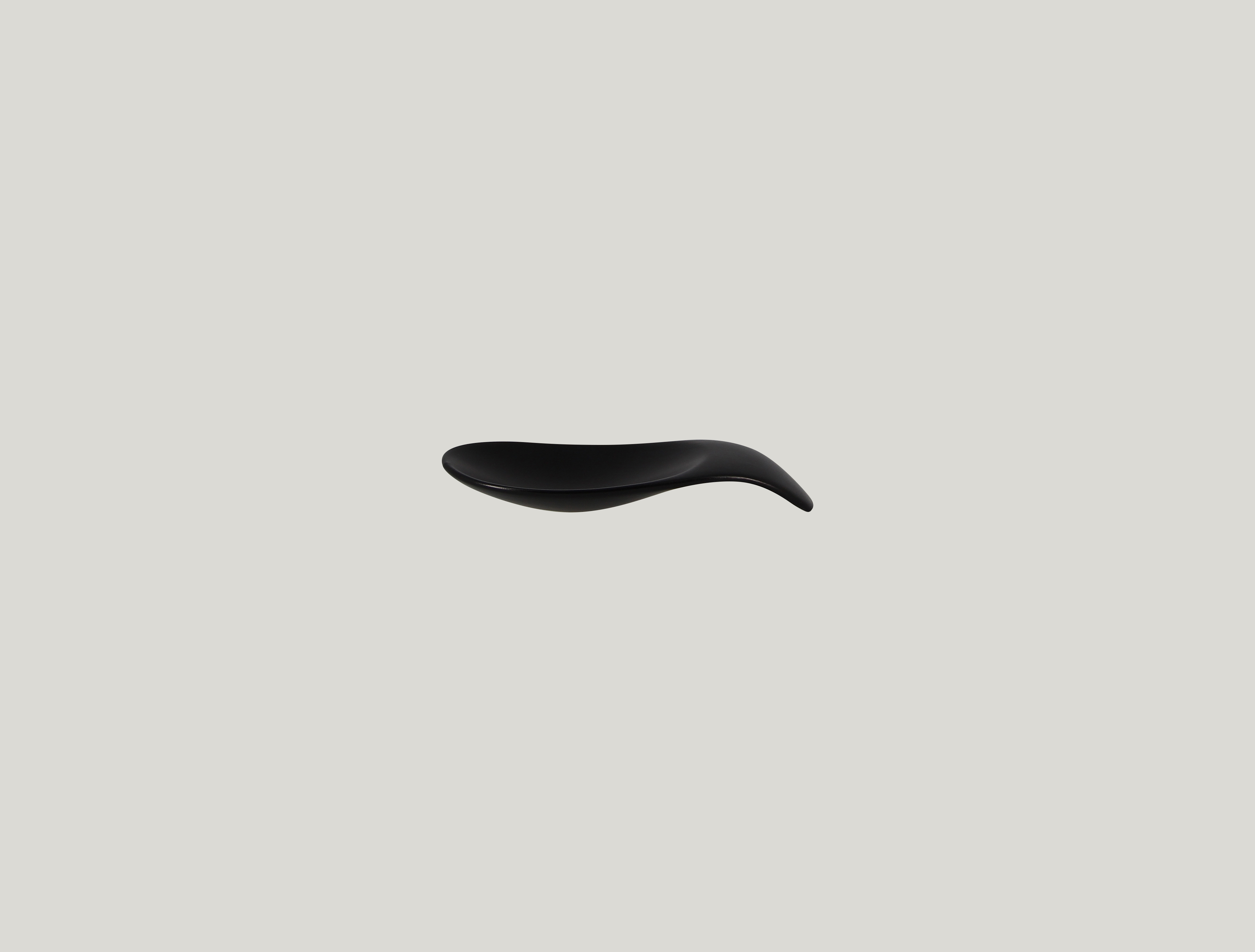 RAK Löffel L. 12 cm Br. 5,2 cm H.1,4 cm METALFUSION schwarz