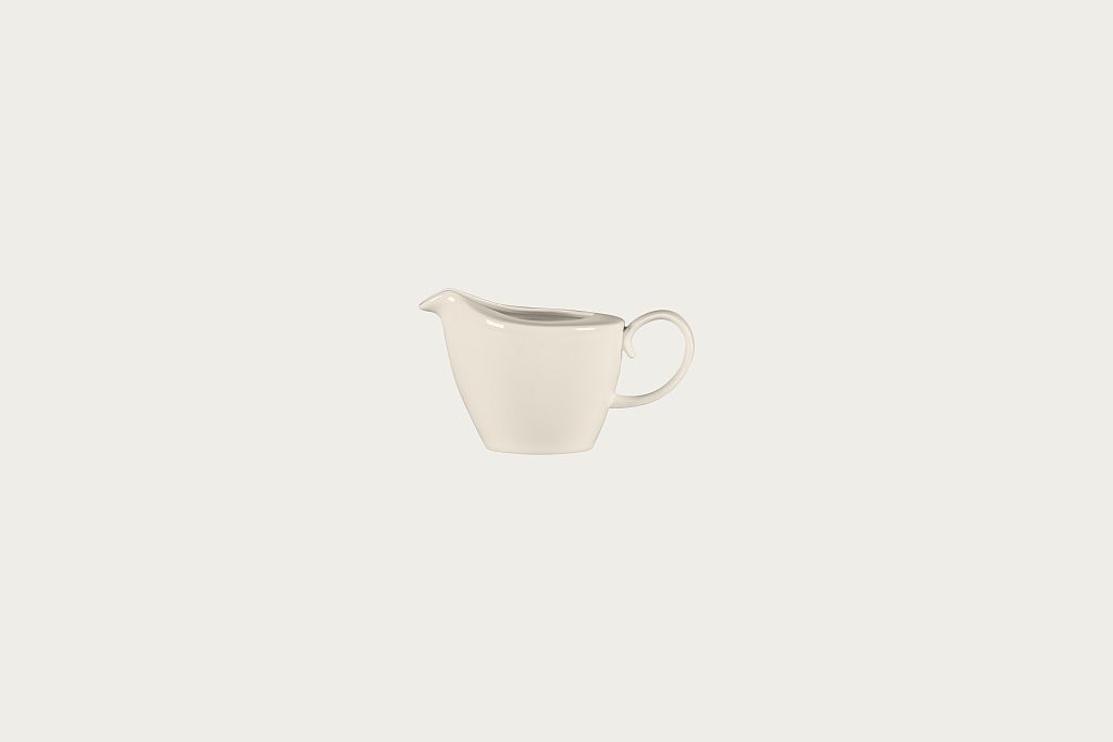 12 x RAK Milchkännchen H. 7,5 cm - 19 cl Farbe: Bone China "BRAVURA" (BCBVCR18)