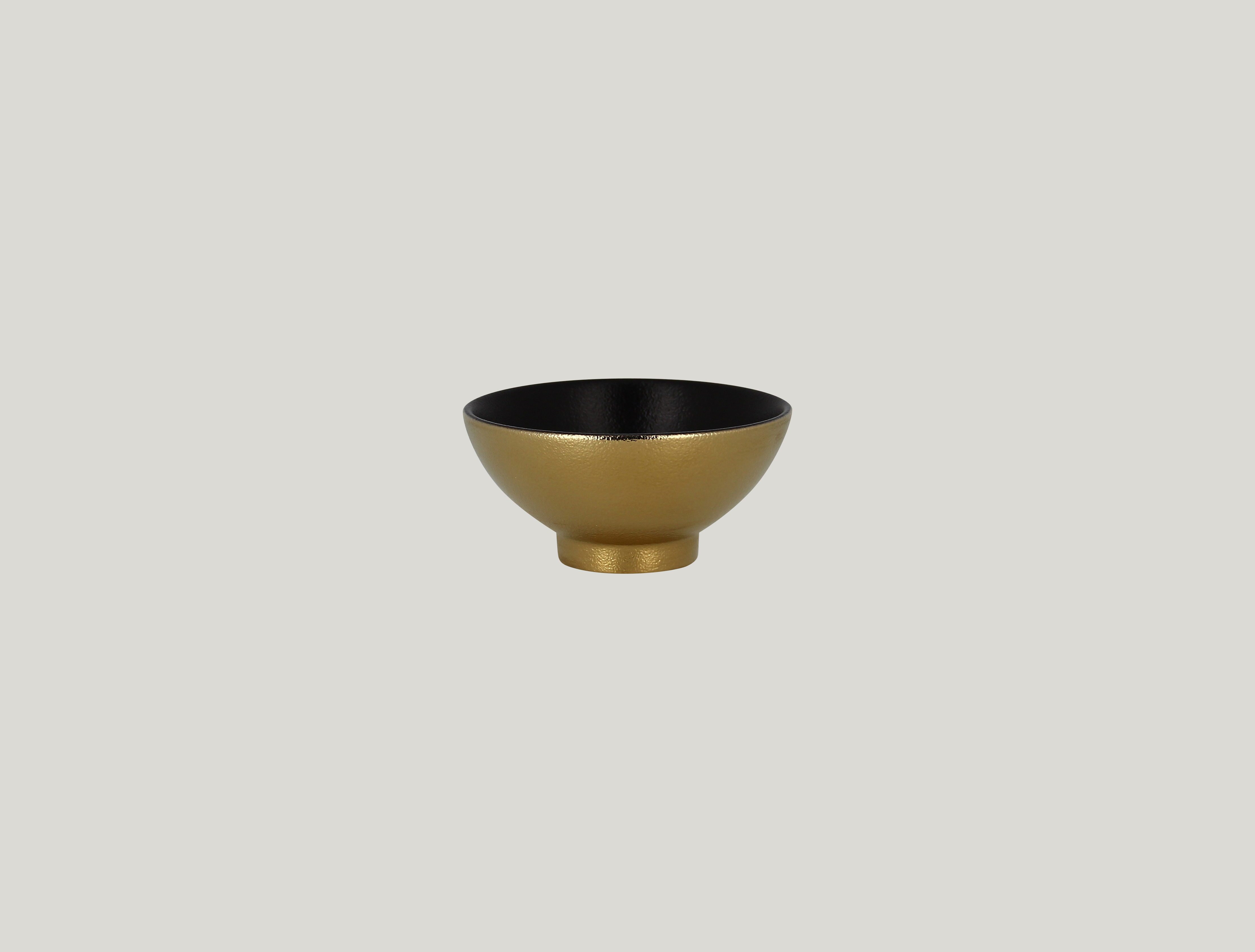 RAK Schale rund D. 12 cm H. 6 cm Inh. 28 cl METALFUSION gold