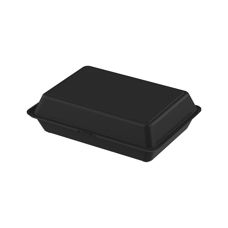 Menübox "ToGo" XL ohne Trennstege, 210 x 290 x 84 mm schwarz