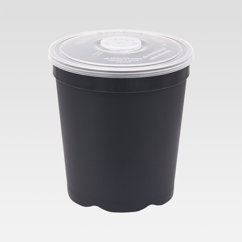 DishCircle Mehrweg Suppenbecher ca. 480 ml mit Deckel