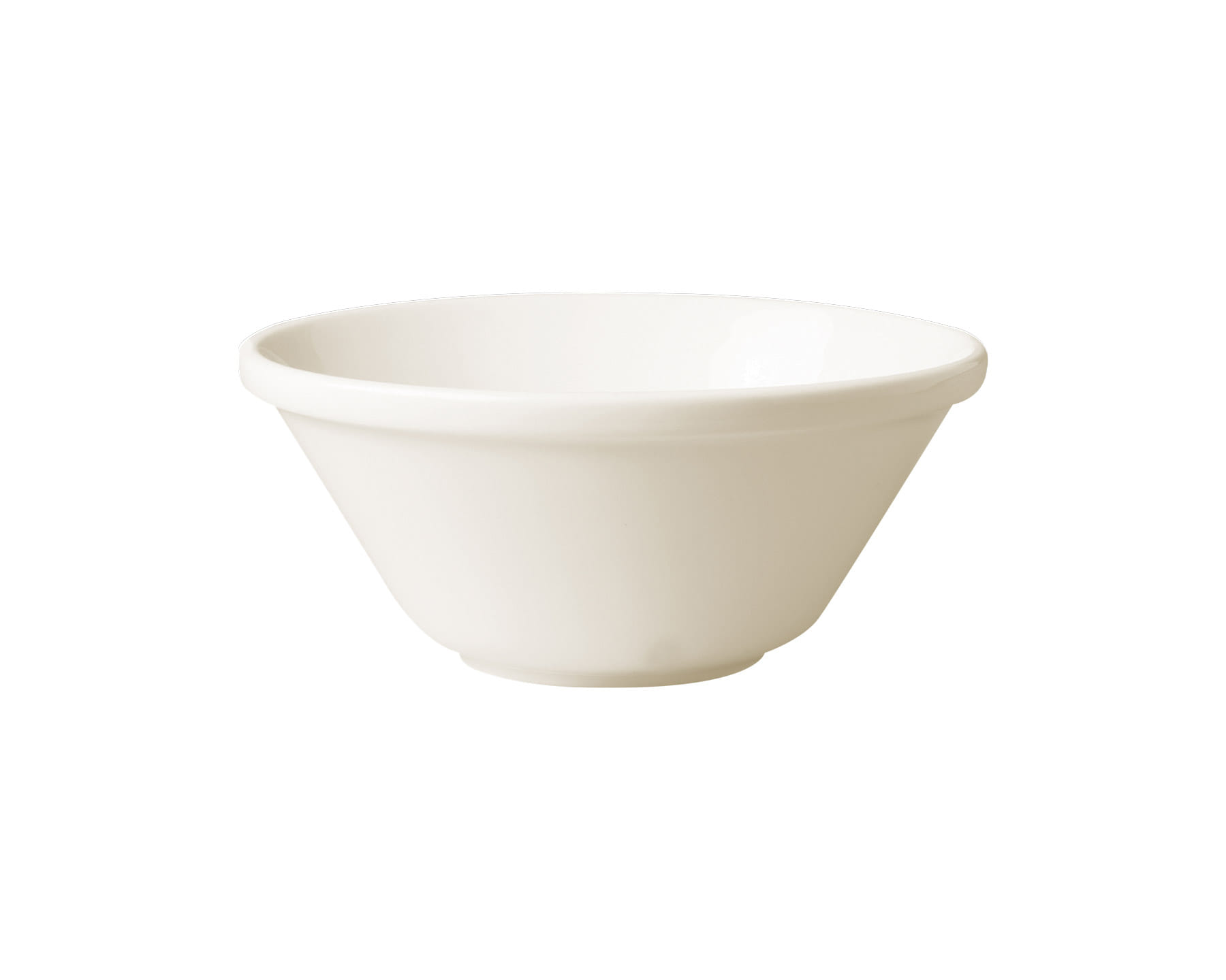 12 x RAK Salatschalen Ø 16 cm H. 7.5 cm  67 cl Ivoris Weiß (BASB16)