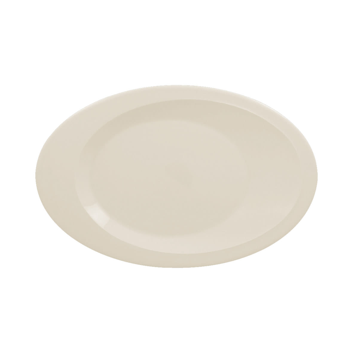 6 x RAK Platten oval 30 x 18 cm IVORIS Weiß (GIPL30)