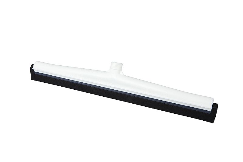 Wasserschieber 50 cm, mit schwarzem Gummi, weiß- AG